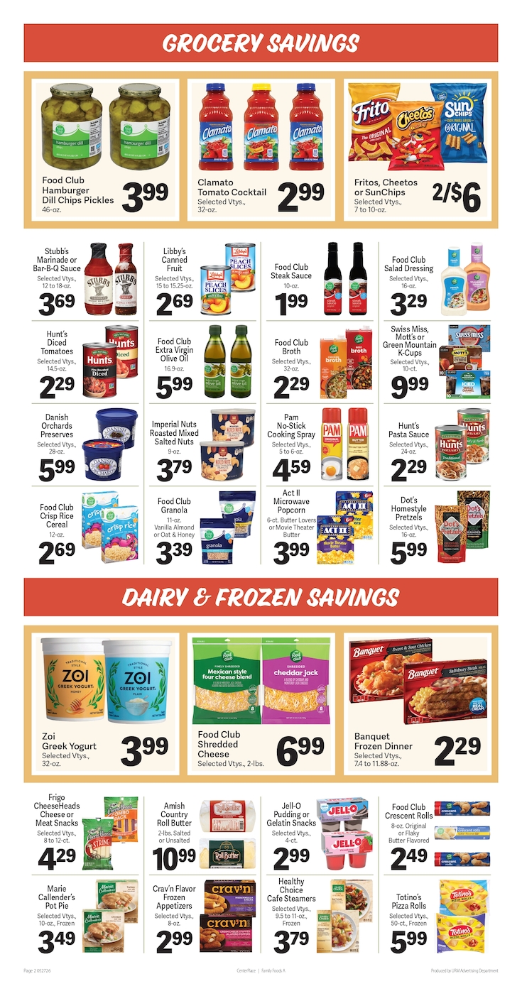 Weekly Ad Page 2